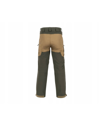SPODNIE HELIKON HYBRID OUTBACK PANTS DURA CANVAS COYOTE/CZARNY XL/REGULAR A SP-HOP-DC-1101A-B06