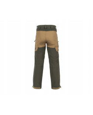 SPODNIE HELIKON HYBRID OUTBACK PANTS DURA CANVAS COYOTE/CZARNY XL/REGULAR A SP-HOP-DC-1101A-B06