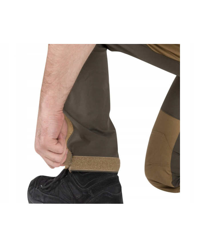 SPODNIE HELIKON HYBRID OUTBACK PANTS DURA CANVAS COYOTE/CZARNY XL/REGULAR A SP-HOP-DC-1101A-B06