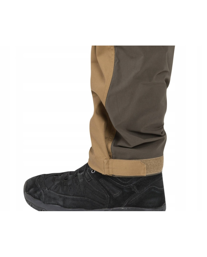 SPODNIE HELIKON HYBRID OUTBACK PANTS DURA CANVAS COYOTE/CZARNY XL/REGULAR A SP-HOP-DC-1101A-B06