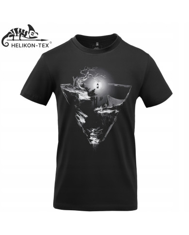 KOSZULKA HELIKON NIGHT VALLEY COTTON CZARNY L/REGULAR TS-NVL-CO-01-B05
