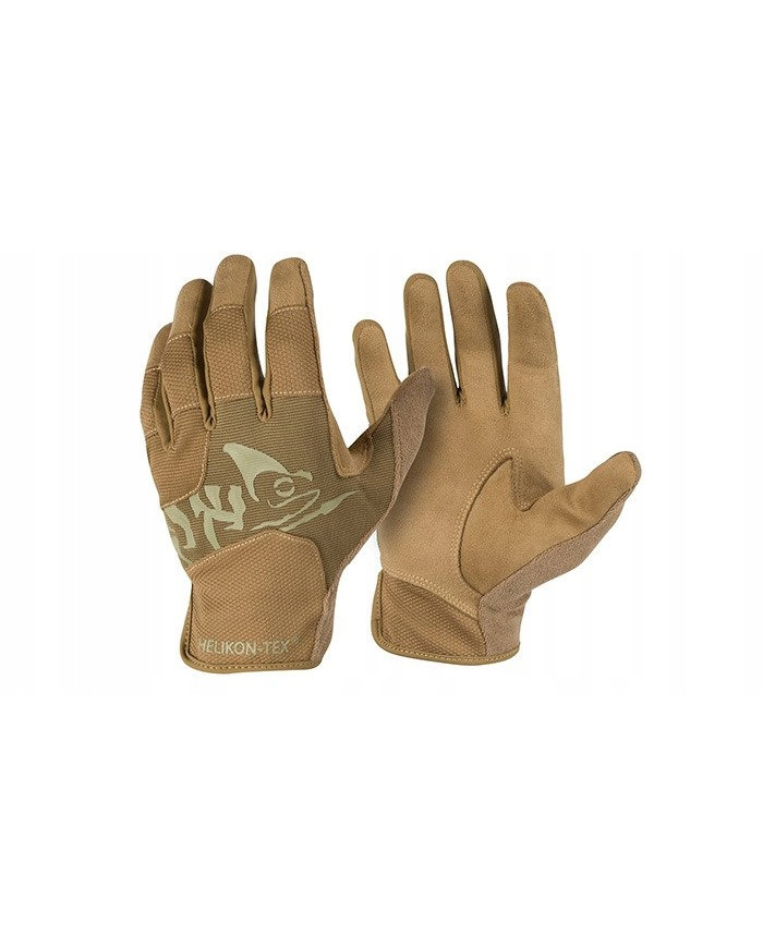 RĘKAWICZKI HELIKON ALL ROUND FIT TACTICAL GLOVES POLYESTER L/REGULAR COYOTE/ADAPTIVE GREEN A RK-AFL-PO-1112A-B05