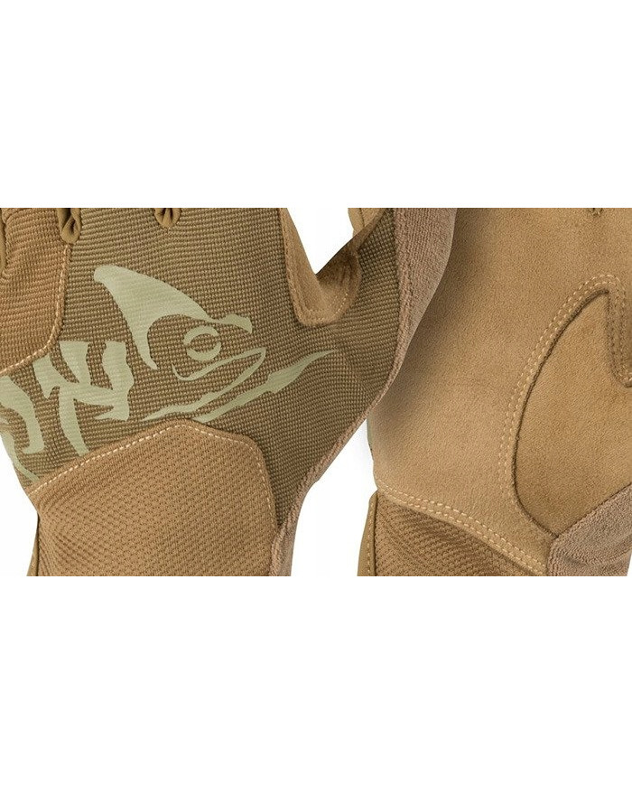 RĘKAWICZKI HELIKON ALL ROUND FIT TACTICAL GLOVES POLYESTER L/REGULAR COYOTE/ADAPTIVE GREEN A RK-AFL-PO-1112A-B05
