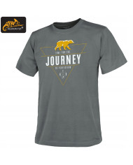 KOSZULKA HELIKON JOURNEY TO PERFECTION COTTON SHADOW GREY L/REGULAR TS-JTP-CO-35-B05
