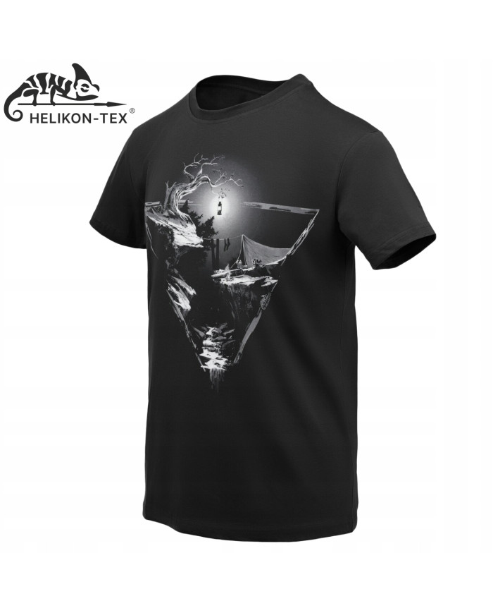 KOSZULKA HELIKON NIGHT VALLEY COTTON CZARNY M/REGULAR TS-NVL-CO-01-B04
