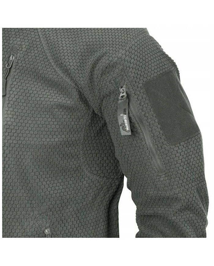 BLUZA HELIKON ALPHA TACTICAL GRID FLEECE FOLIAGE GREEN XL/REGULAR BL-ALT-FG-21-B06
