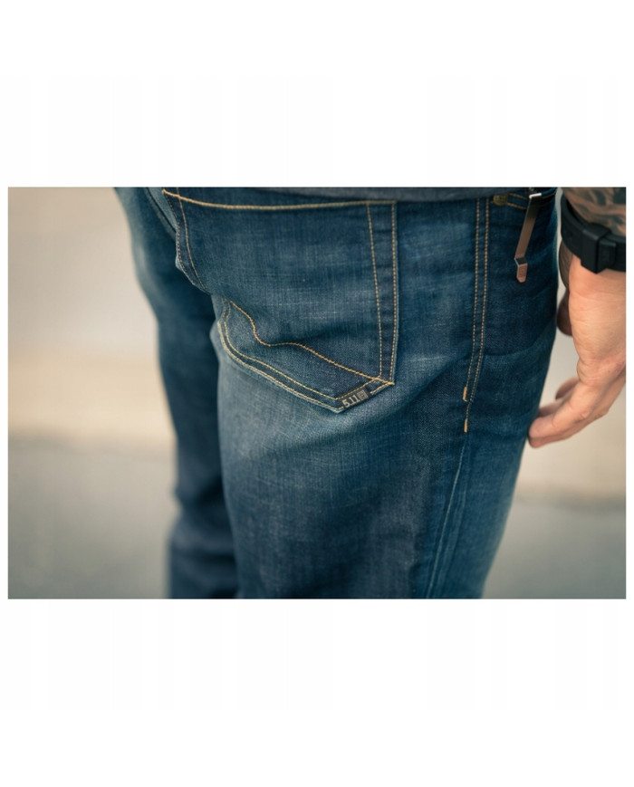SPODNIE 5.11 DEFENDER-FLEX SLIM JEAN 649 DW INDIGO W30/L30