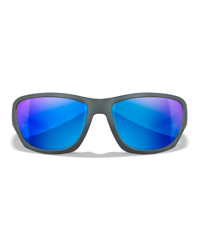 Okulary WX CLIMB Capt. Blue Mirror Matte Gray Frame
