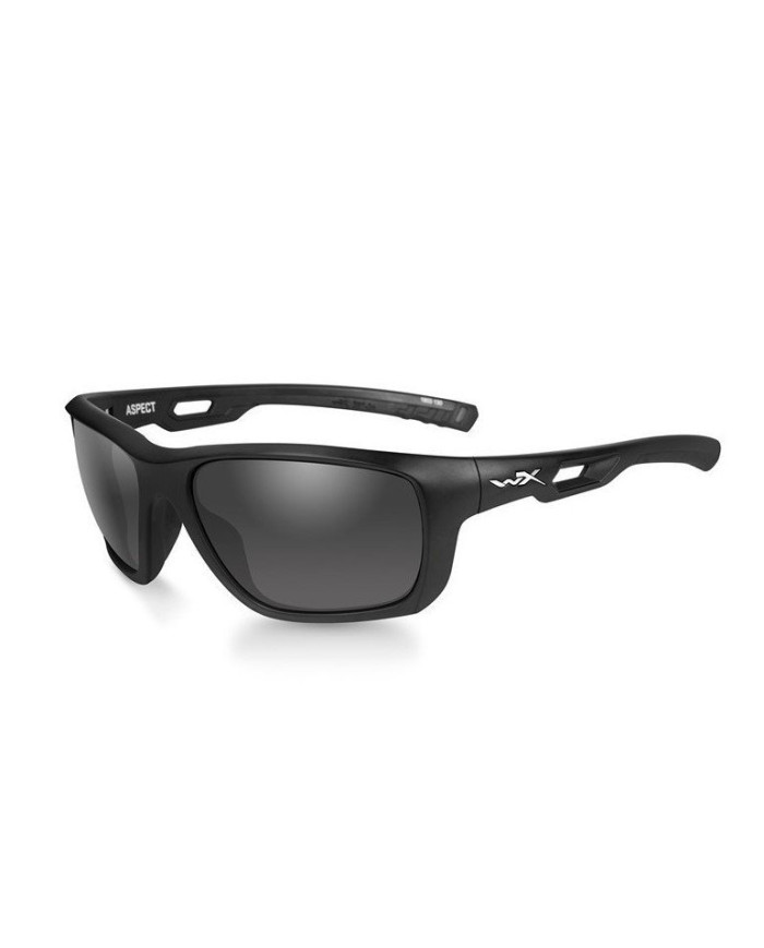 Okulary WX ASPECT Grey Matte Black Frame