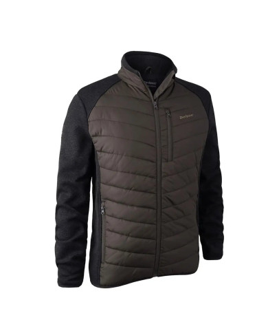 BLUZA POLAROWA DEERHUNTER MOOR PADDED JACKET 571 BROWN LEAF - L