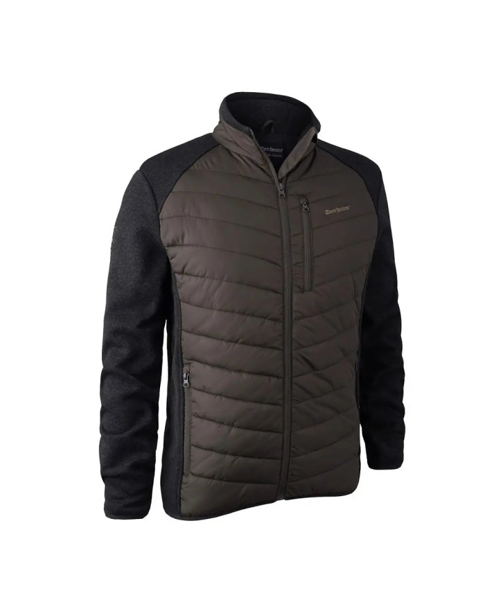 BLUZA POLAROWA DEERHUNTER MOOR PADDED JACKET 571 BROWN LEAF - L
