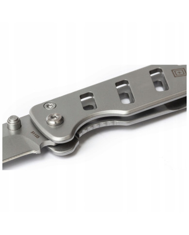 NÓŻ 5.11 BASE 1SF 988 TUMBLD STEEL  ONE SIZE 
