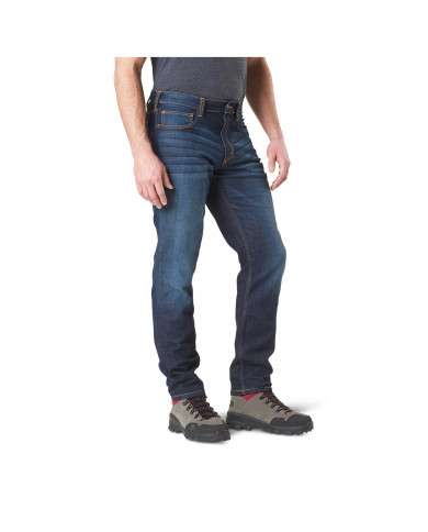 SPODNIE 5.11 DEFENDER-FLEX SLIM JEAN 649 DW INDIGO W32/L32