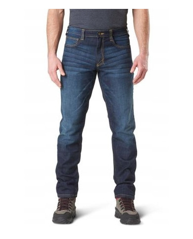 SPODNIE 5.11 DEFENDER-FLEX SLIM JEAN 649 DW INDIGO W38/L32