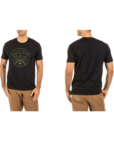 KOSZULKA 5.11 CROSSED AXE MOUNTAIN TEE 019 BLACK L