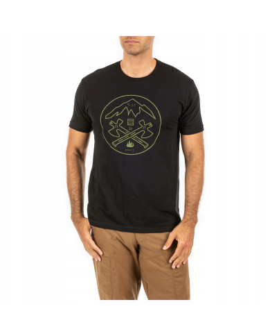 KOSZULKA 5.11 CROSSED AXE MOUNTAIN TEE 019 BLACK L