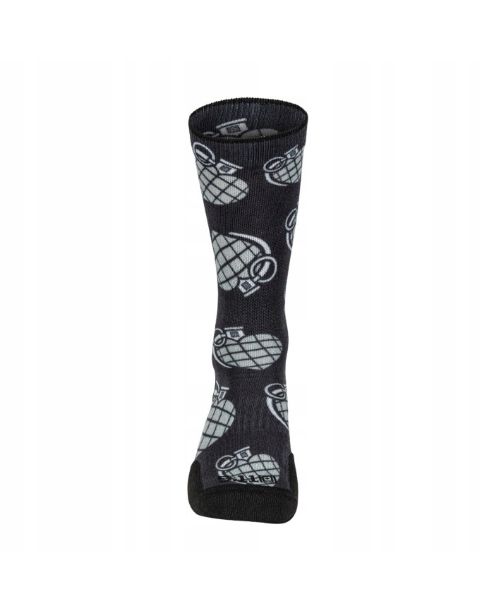  SKARPETKI 5.11 SOCK AND AWE HRT GRENADE 999 MULTI L