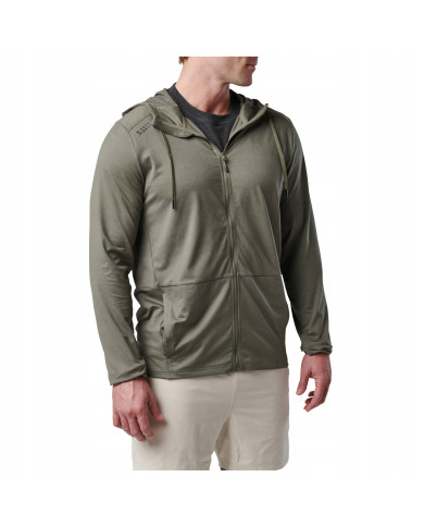 BLUZA 5.11 PT-R FORGED FULL ZIP 831 SAGE GREEN XL