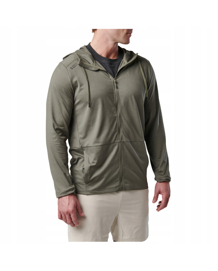 BLUZA 5.11 PT-R FORGED FULL ZIP 831 SAGE GREEN XL