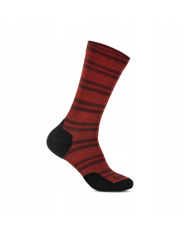  SKARPETKI 5.11 SOCK AND AWE CREW STP RED 460 RED L