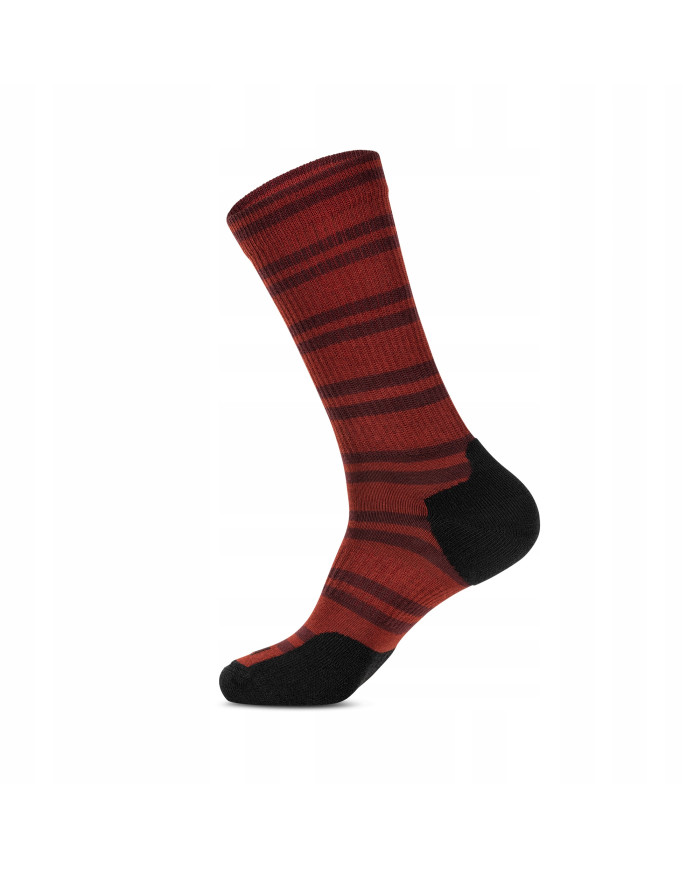 SKARPETKI 5.11 SOCK AND AWE CREW STP RED 460 RED L