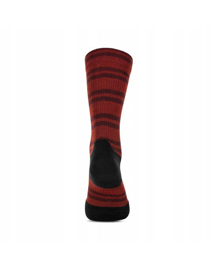  SKARPETKI 5.11 SOCK AND AWE CREW STP RED 460 RED L