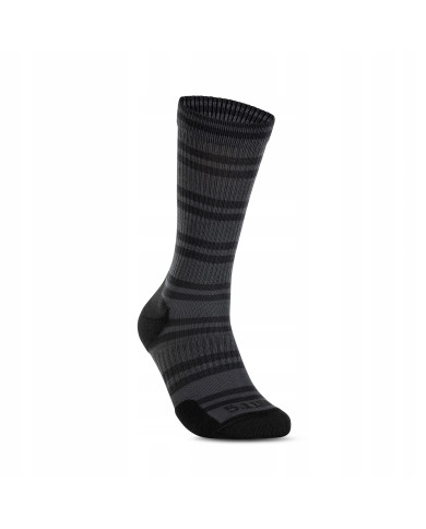 SKARPETKI 5.11 SOCK AND AWE CREW STP BLK 019 BLACK L