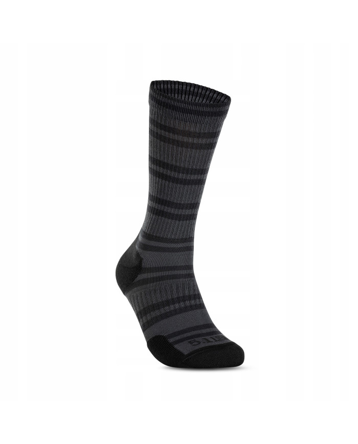  SKARPETKI 5.11 SOCK AND AWE CREW STP BLK 019 BLACK L
