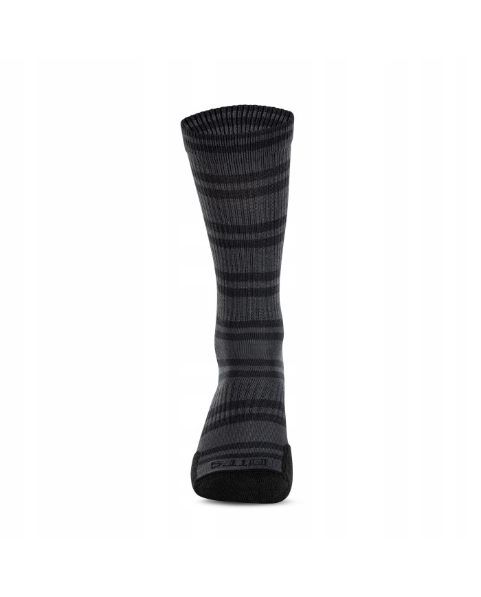  SKARPETKI 5.11 SOCK AND AWE CREW STP BLK 019 BLACK L