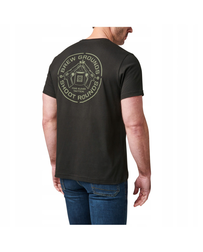 KOSZULKA 5.11 BREW GROUNDS SS TEE 019 BLACK XL