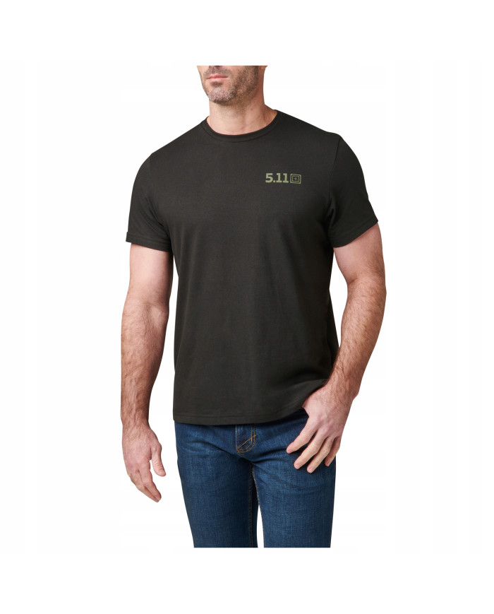 KOSZULKA 5.11 BREW GROUNDS SS TEE 019 BLACK XL