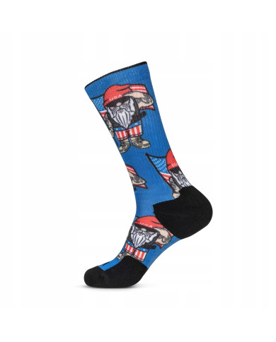  SKARPETKI 5.11 SOCK AND AWE PATRT GNOME 999 MULTI L