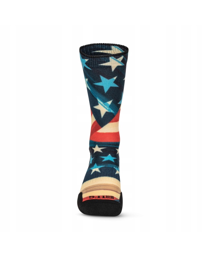  SKARPETKI 5.11 SOCK AND AWE PAT FLD RBW 999 MULTI M