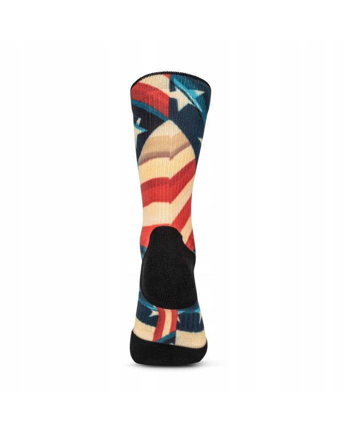  SKARPETKI 5.11 SOCK AND AWE PAT FLD RBW 999 MULTI M