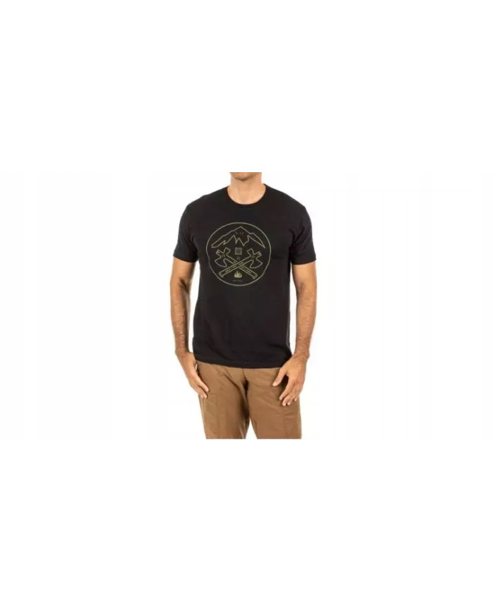 KOSZULKA 5.11 CROSSED AXE MOUNTAIN TEE 019 BLACK M