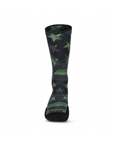 SKARPETKI 5.11 SOCK AND AWE PAT FLD GRN 999 MULTI L