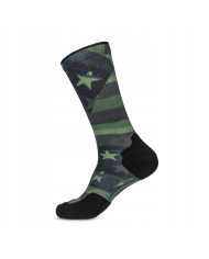  SKARPETKI 5.11 SOCK AND AWE PAT FLD GRN 999 MULTI L