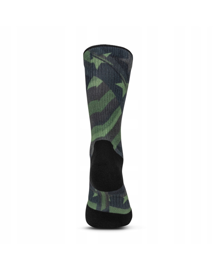  SKARPETKI 5.11 SOCK AND AWE PAT FLD GRN 999 MULTI L