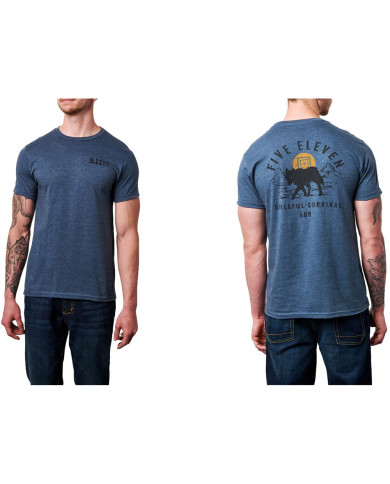 KOSZULKA 5.11 SKILLFUL SURVIVAL SS TEE 718 INDIGO L 