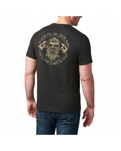 KOSZULKA 5.11 KICKING AXE SS TEE 019 BLACK M