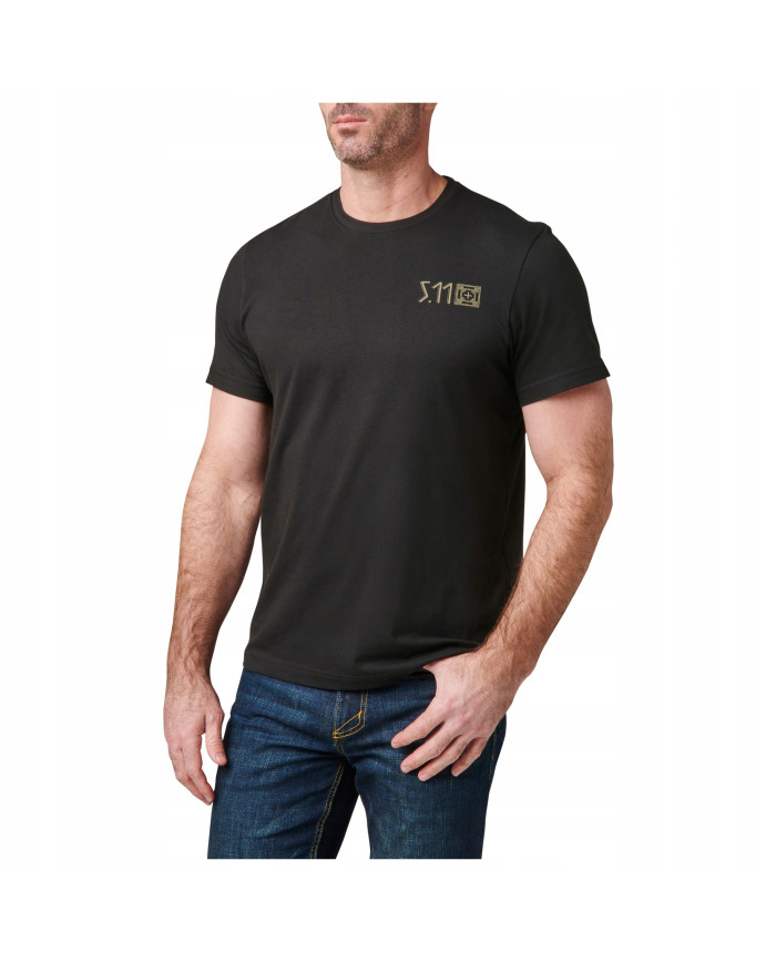 KOSZULKA 5.11 KICKING AXE SS TEE 019 BLACK M