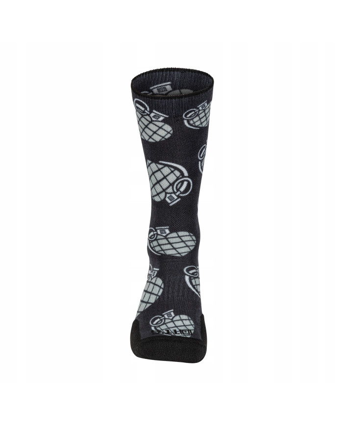 SKARPETKI 5.11 SOCK AND AWE HRT GRENADE 999 MULTI M