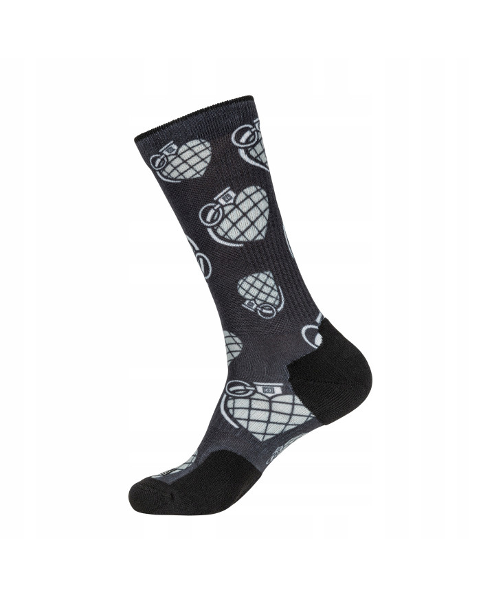 SKARPETKI 5.11 SOCK AND AWE HRT GRENADE 999 MULTI M