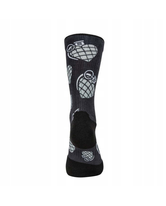 SKARPETKI 5.11 SOCK AND AWE HRT GRENADE 999 MULTI M
