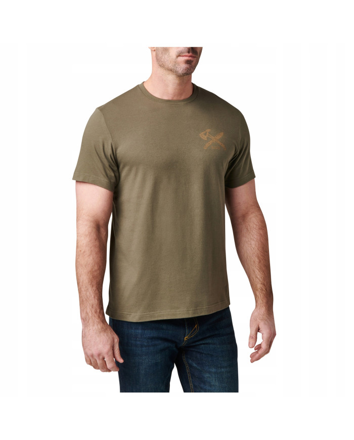 KOSZULKA 5.11 CHOOSE WISLEY SS TEE 186 RANGER GREEN L