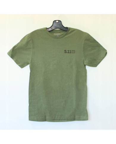 KOSZULKA 5.11 EMEA SMOKE 'EM SS TEE 225 MILITARY GRN L 