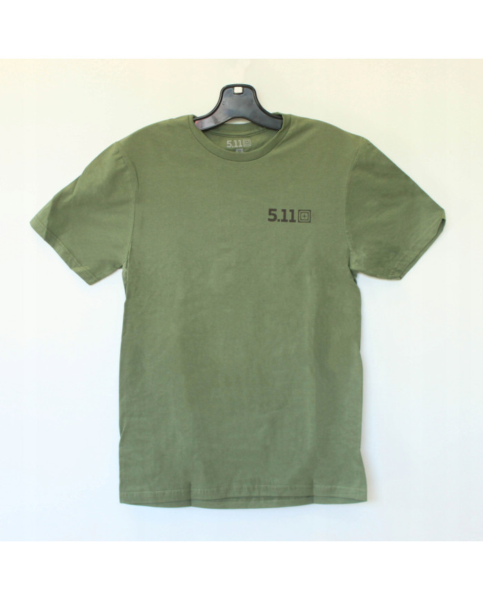 KOSZULKA 5.11 EMEA SMOKE 'EM SS TEE 225 MILITARY GRN L 