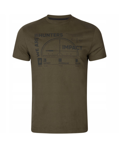 KOSZULKA HARKILA IMPACT S/S T-SHIRT WILLOW GREEN XXL