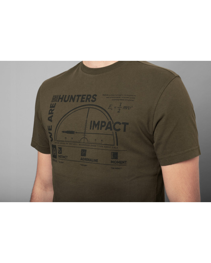 KOSZULKA HARKILA IMPACT S/S T-SHIRT WILLOW GREEN XXL