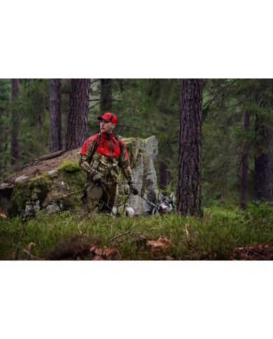 Bluza Harkila Kamko camo reversible WSP fleece jacket Hunting green/mossy oak break-up Country XXL